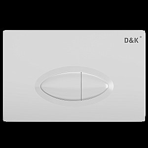 Кнопка для инсталляции D&K Rhein.Marx DB1399016 белая купить в интернет-магазине сантехники Sanbest