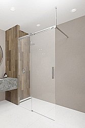 Душевое ограждение Radaway Espera Pro Walk-in 140 L стекло прозрачное/профиль хром купить в интернет-магазине Sanbest