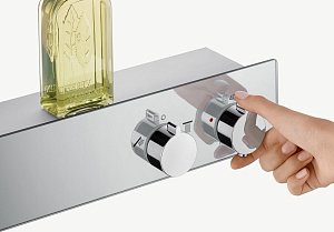 Термостат для душа Hansgrohe ShowerTablet 600 13108400 купить в интернет-магазине сантехники Sanbest