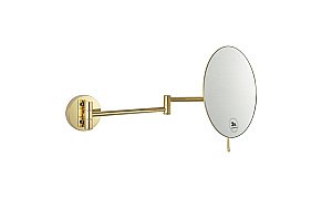 Зеркало косметическое Boheme 508-G золото купить в интернет-магазине сантехники Sanbest