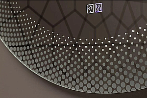 Зеркало Allen Brau Ring 80 1.38002.UN белое в ванную от интернет-магазине сантехники Sanbest