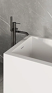 Ванна Salini CASCATA KIT S-stone 104823M 170x70 белая купить в интернет-магазине Sanbest