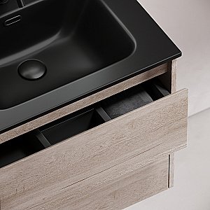 Тумба с раковиной Sancos Libra 60 LB60EG дуб галифакс натуральный для ванной в интернет-магазине Sanbest