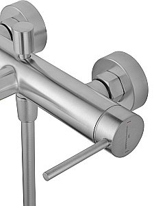 Смеситель для ванны с душем WONZON & WOGHAND STICK, Брашированный никель (WW-88639017-BN) купить в интернет-магазине сантехники Sanbest