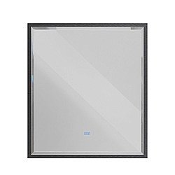 Зеркало Cezares CZR-SPC-INT-1000-900-LED-TCH-WARM-TIT титан в ванную от интернет-магазине сантехники Sanbest