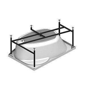 Ванна акриловая Vannesa Монти 2-78-0-1-213 150х105 купить в интернет-магазине Sanbest