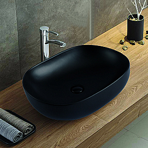 Раковина Azario 60 AZ-78326MB черная матовая купить в интернет-магазине Sanbest