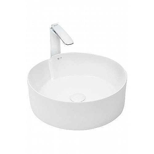 Раковина накладная WeltWasser WW ELBACH 3261 43,5 белая купить в интернет-магазине Sanbest