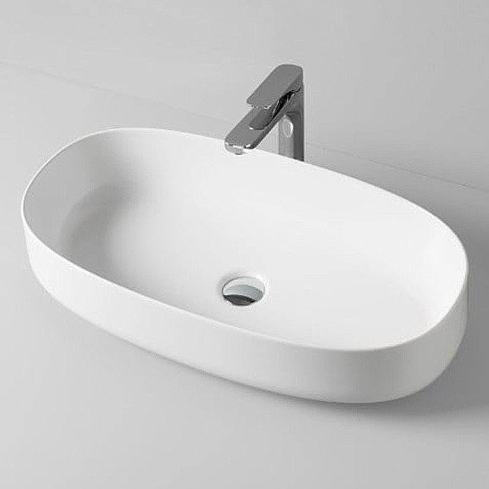 Раковина накладная Artceram Cognac 68 COL005 05 00 Bianco Matt купить в интернет-магазине Sanbest