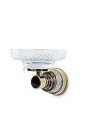 Мыльница Boheme AURA 10243-G золото купить в интернет-магазине сантехники Sanbest