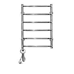 Полотенцесушитель электрический Domoterm Стефано П6 400x600 EL хром левый купить в интернет-магазине сантехники Sanbest