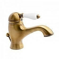 Смеситель для раковины Nicolazzi Petit Mont Blanc 3402BZ76 бронза купить в интернет-магазине сантехники Sanbest