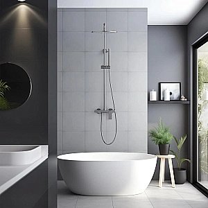 Душевая система Aquatek Лира AQ2440CR хром купить в интернет-магазине сантехники Sanbest