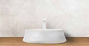 Раковина накладная WeltWasser WW ELBACH 32100 57 белая купить в интернет-магазине Sanbest