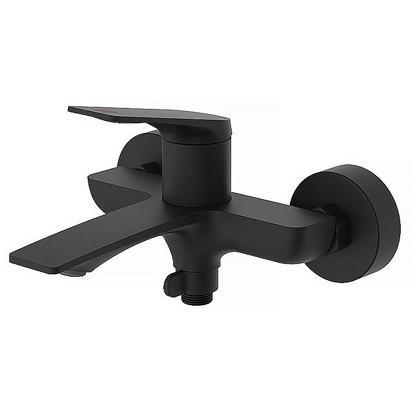 Смеситель для ванны Azario Lursy AZ-K3049B черный матовый купить в интернет-магазине сантехники Sanbest