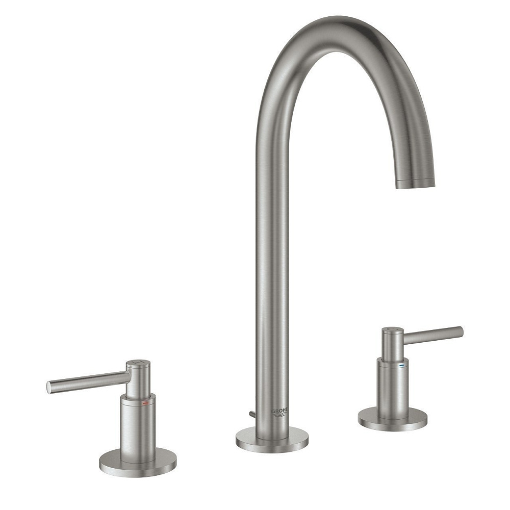 Смеситель для раковины Grohe Atrio New 20009DC3 сталь купить в интернет-магазине сантехники Sanbest