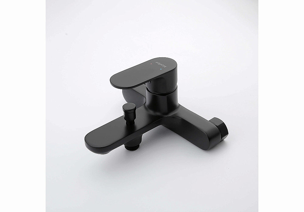 Смеситель для ванны Aquatek Альфа AQ1940MB черный матовый купить в интернет-магазине сантехники Sanbest