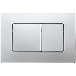 Кнопка для инсталляции Veconi Flush FLV8-CM хром матовый купить в интернет-магазине сантехники Sanbest