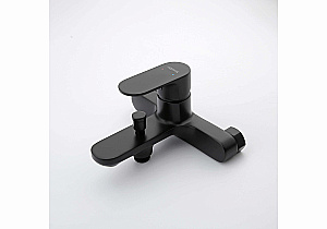 Смеситель для ванны Aquatek Альфа AQ1940MB черный матовый купить в интернет-магазине сантехники Sanbest