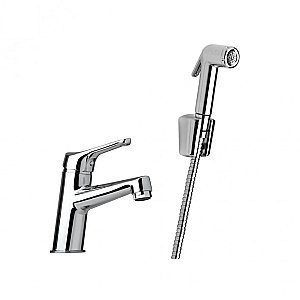 Смеситель для раковины PAINI Bios 05CR205/574 с гигиеническим душем, хром купить в интернет-магазине сантехники Sanbest