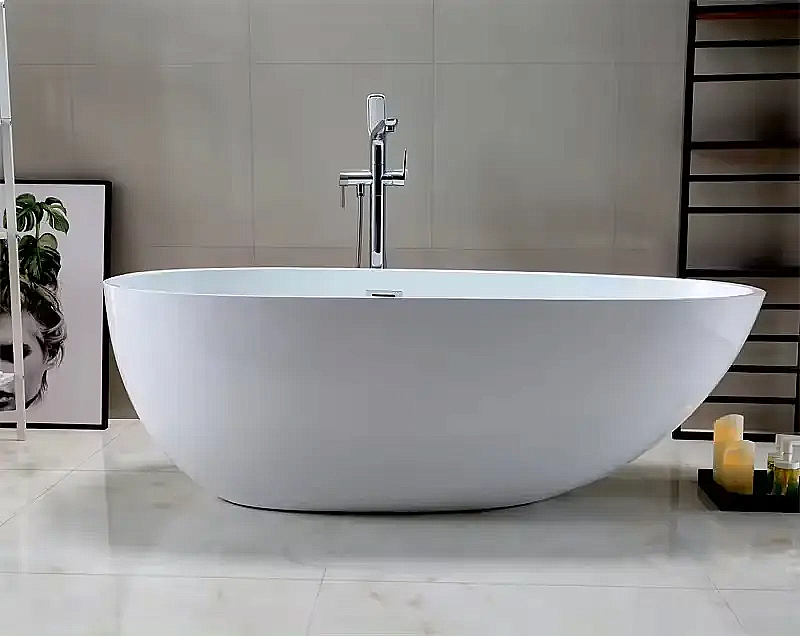 Ванна акриловая  Ceruttispa MIMI160 160х75 белая купить в интернет-магазине Sanbest