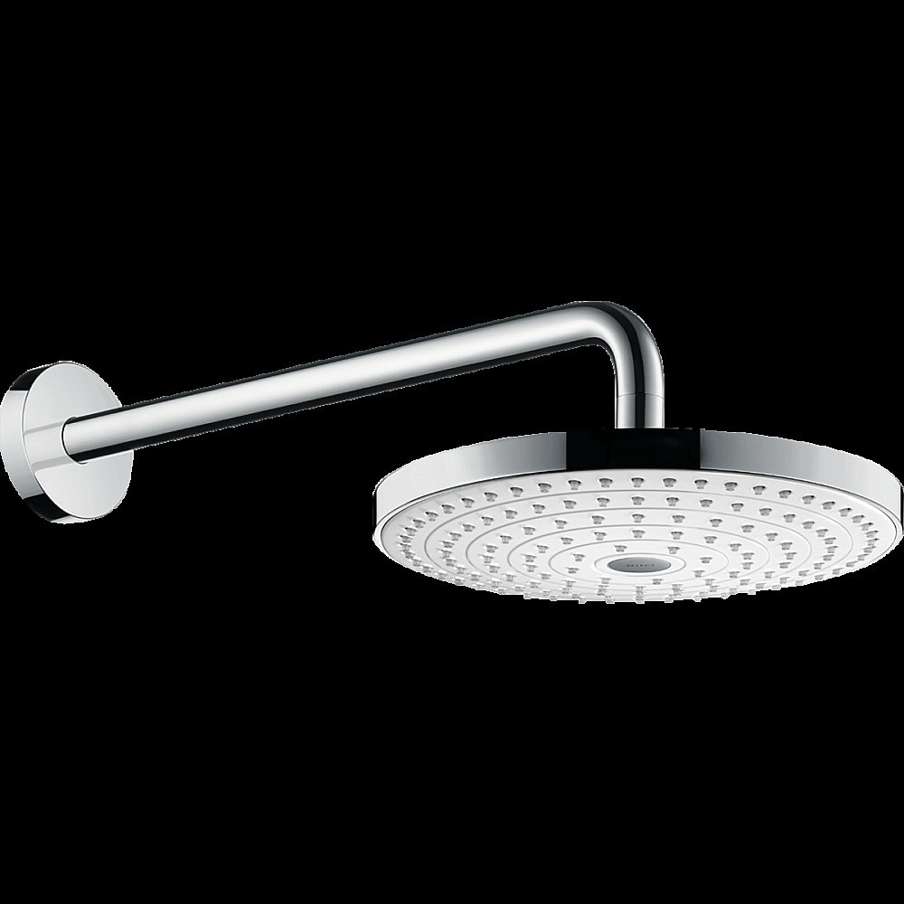 Верхний душ Hansgrohe RD Select S 240 2jet 26466400 белый/хром купить в интернет-магазине сантехники Sanbest