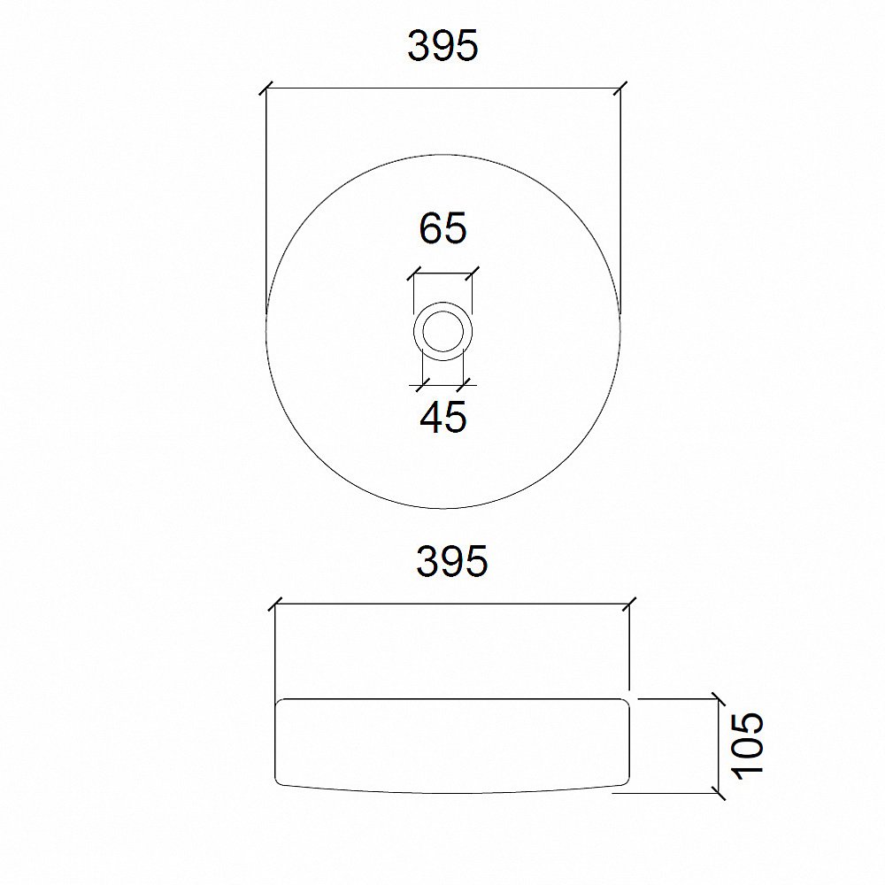 Раковина накладная ABBER Glas AK2301OR красная купить в интернет-магазине Sanbest