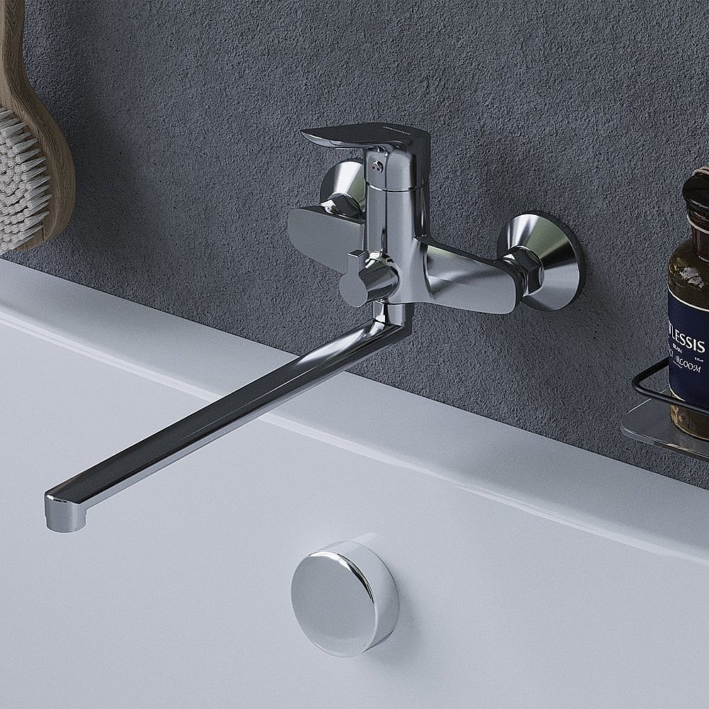 Смеситель для ванны RedBlu by Damixa Origin Bit 779500000 купить в интернет-магазине сантехники Sanbest