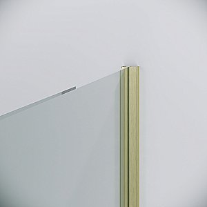 Душевой уголок Niagara Nova NG-44-9ASG-A90SG-34 90x90 стекло прозрачное/профиль брашированное золото купить в интернет-магазине Sanbest