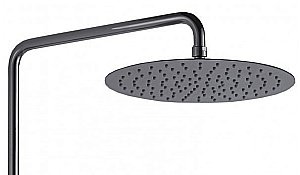 Душевая система Bravat WATERFALL F939114C-A2-RUS черная купить в интернет-магазине сантехники Sanbest