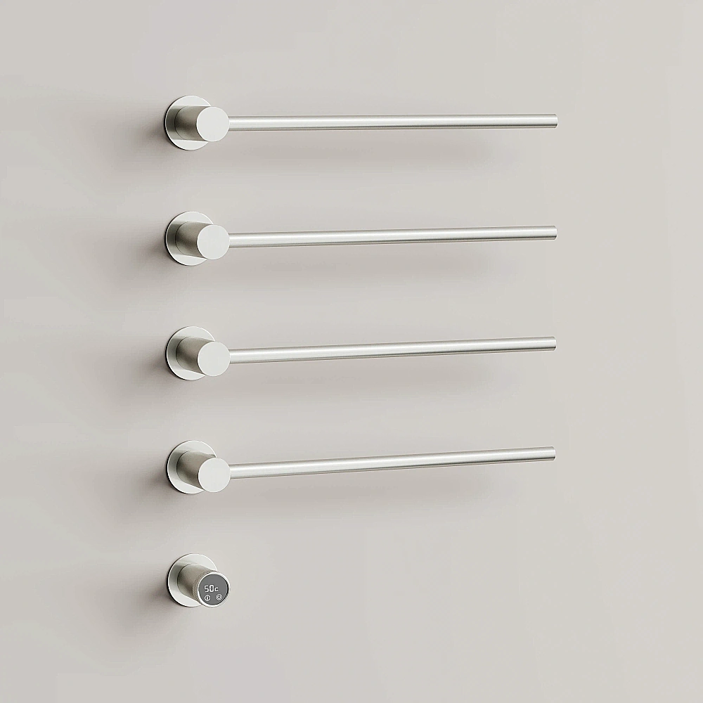 Полотенцесушитель электрический Sancos Linea SC14001BN брашированный никель купить в интернет-магазине сантехники Sanbest