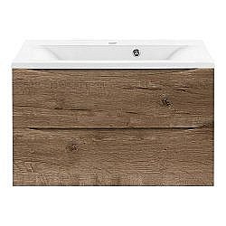Тумба с раковиной Vincea Mia 800 V.Oak для ванной в интернет-магазине Sanbest