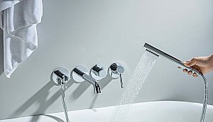 Смеситель для ванны Aquatek Европа AQ1344CR хром купить в интернет-магазине сантехники Sanbest