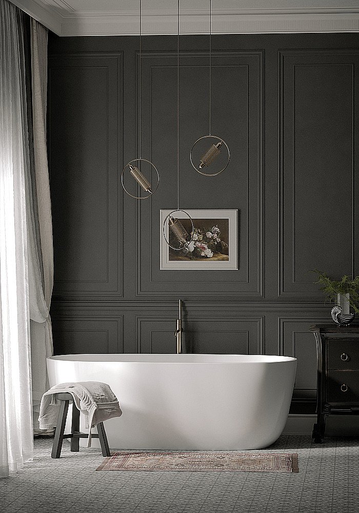 Акриловая ванна Sancos Space 170x80 FB13 белая купить в интернет-магазине Sanbest