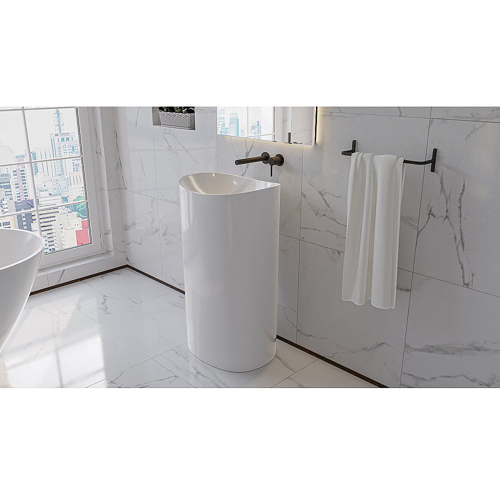 Раковина напольная WhiteCross STELLA 50 0707.050040.100 белая купить в интернет-магазине Sanbest