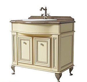 Тумба с раковиной со столешницей Caprigo Fresco 90 для ванной в интернет-магазине Sanbest