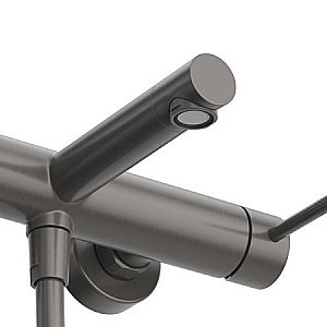 Смеситель для ванны/душа Cezares RELAX-VD-GM оружейная сталь купить в интернет-магазине сантехники Sanbest