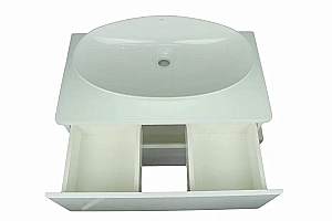 Тумба с раковиной Orange Otto Ot-75TuMDF 75 белая для ванной в интернет-магазине Sanbest