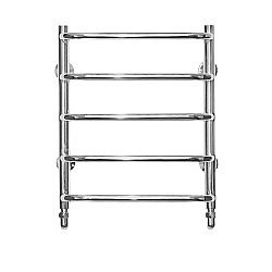 Полотенцесушитель водяной Domoterm Стефано П5 400x500 хром купить в интернет-магазине сантехники Sanbest