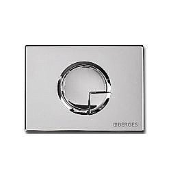 Кнопка для инсталляции BERGES NOVUM R3 хром купить в интернет-магазине сантехники Sanbest