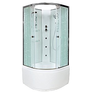 Душевая кабина DTO ЕМ4590 N с гидромассажем 90х90 купить в интернет-магазине Sanbest