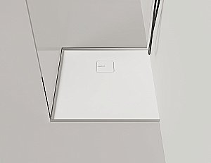 Душевой поддон Salini Oasi 120323M S-Stone 80x80 белый матовый купить в интернет-магазине Sanbest