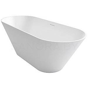 Ванна из искусственного камня Riho Barcelona 170x70 B117001105 белая матовая купить в интернет-магазине Sanbest