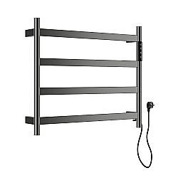 Полотенцесушитель электрический WONZON & WOGHAND ESSEN, Темный графит (WW-A404-GM) купить в интернет-магазине сантехники Sanbest