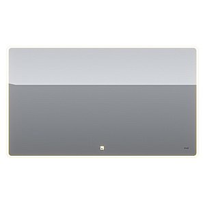 Зеркало c LED-подсветкой Dreja POINT 120x70 белый в ванную от интернет-магазине сантехники Sanbest