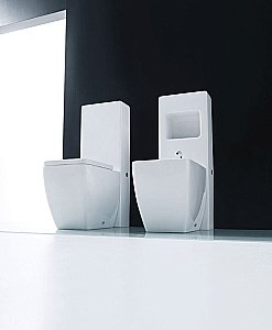 Унитаз напольный Kerasan Ego 3216 с бачком купить в интернет-магазине Sanbest