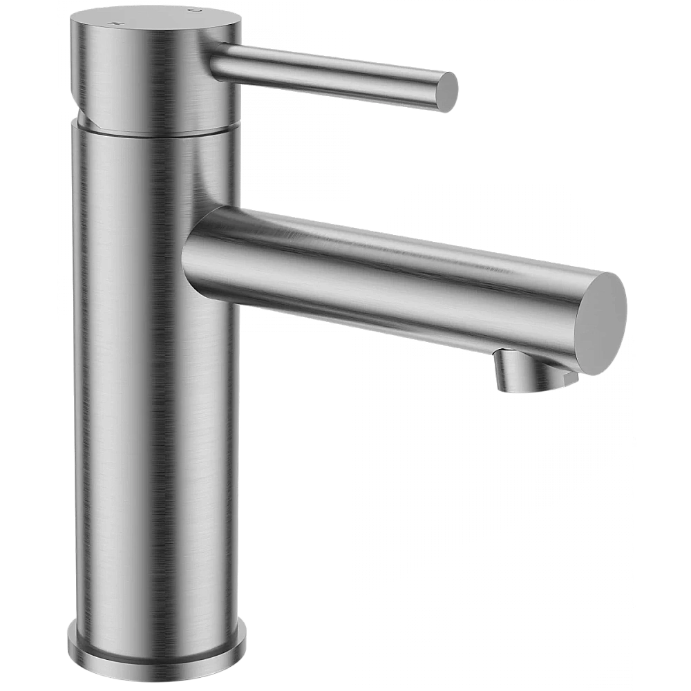 Смеситель для раковины Wonzon & Woghand WW-H9089-BS никель матовый купить в интернет-магазине сантехники Sanbest