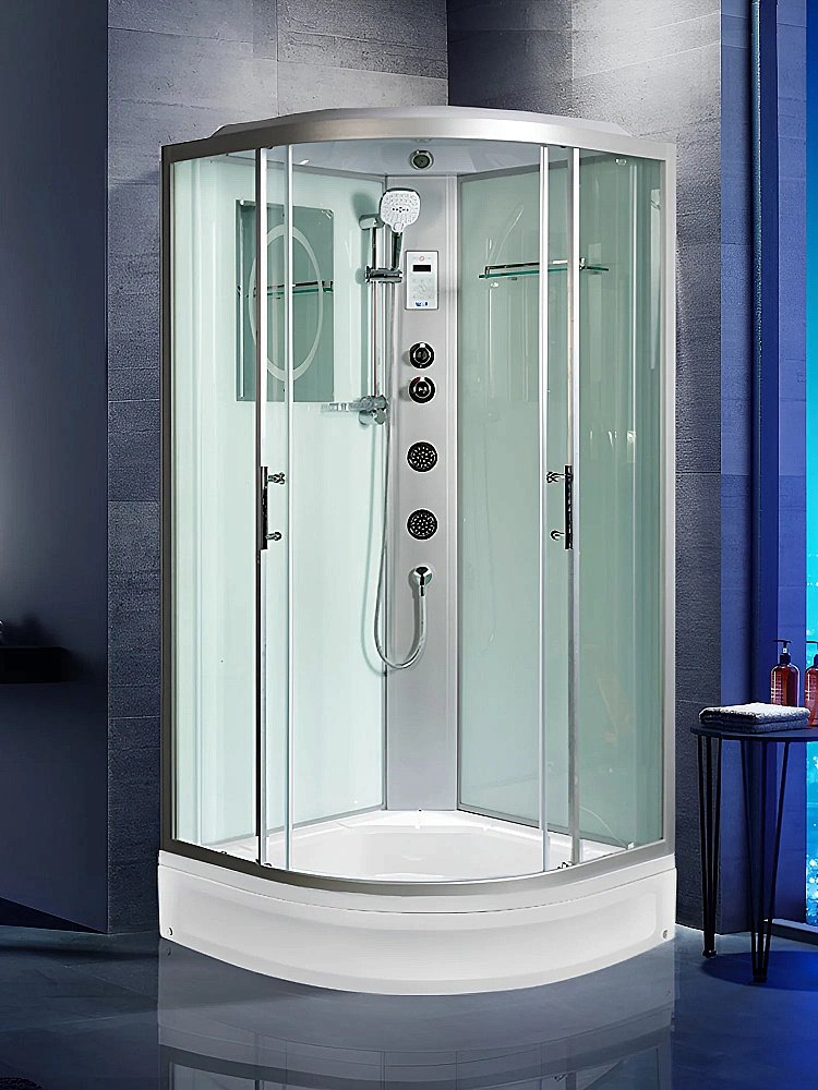 Душевая кабина WeltWasser Werra XL 10000014045 90х90 с поддоном купить в интернет-магазине Sanbest