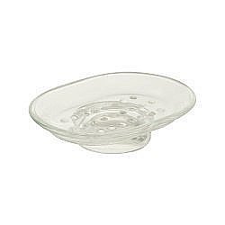 Мыльница универсальная Migliore Fortuna/Mirella стекло прозрачное купить в интернет-магазине сантехники Sanbest