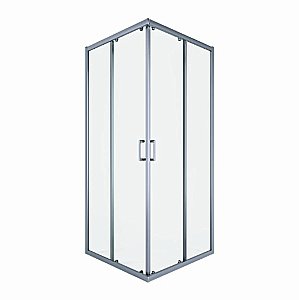 Душевой уголок Alex Baitler 90х90 AB1490C1 стекло прозрачное/профиль сатин купить в интернет-магазине Sanbest